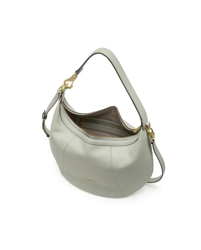Nannini Borsa grande in pelle Filippa Verde chiaro