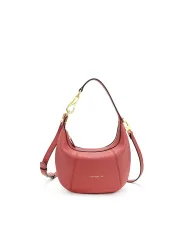 Nannini Borsa piccola in pelle Filippa Rosso Geranio