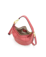 Nannini Borsa piccola in pelle Filippa Rosso Geranio