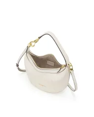 Nannini Borsa piccola in pelle Filippa Bianco