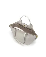 Nannini Borsa grande pelle Mascha Bianco