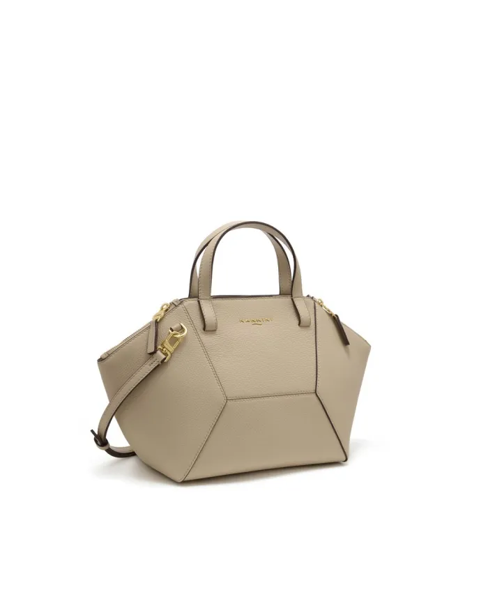 Nannini Borsa a mano pelle Mascha Beige