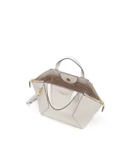 Nannini Borsa a mano pelle Mascha Bianco