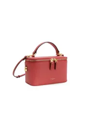 Nannini Borsa piccola in pelle Junia Rosso Geranio