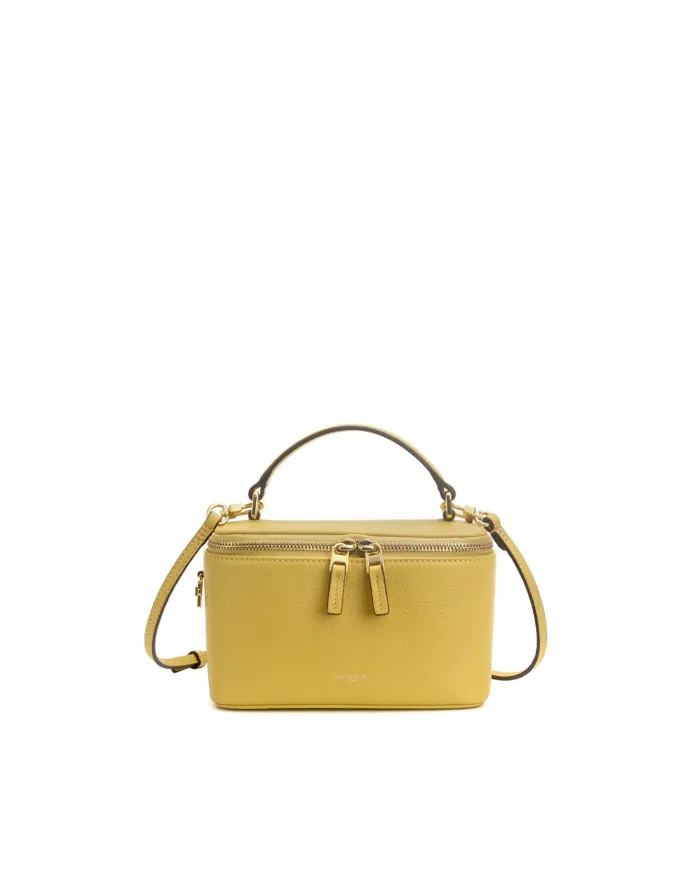 Nannini Borsa piccola in pelle Junia Giallo