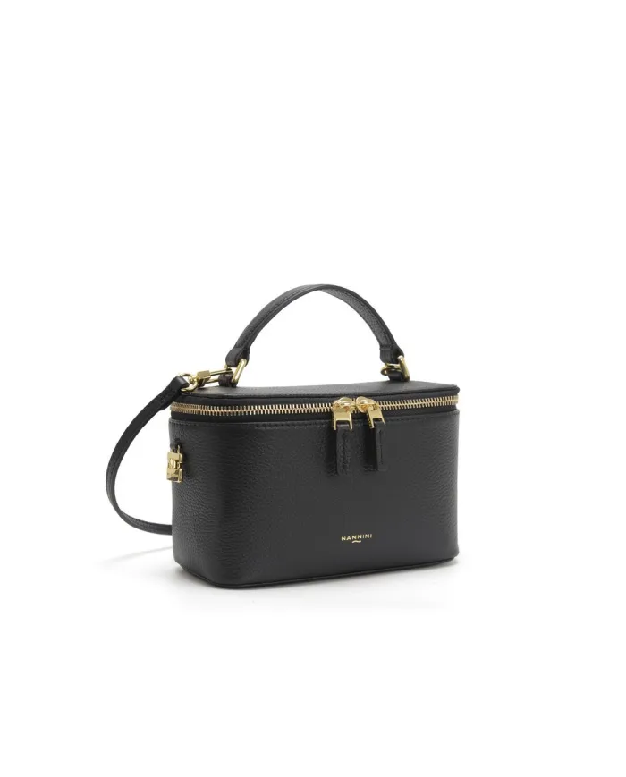 Nannini Borsa piccola in pelle Junia Nero