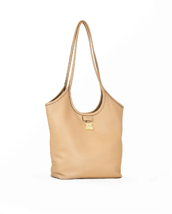 Nannini Borsa in pelle a tracolla Piera Cammello