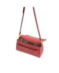 Nannini Borsa piccola in pelle Junia Rosso Geranio