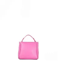 Visona Mini Bag bandoliera in Pelle  – Made in Italy Magenta