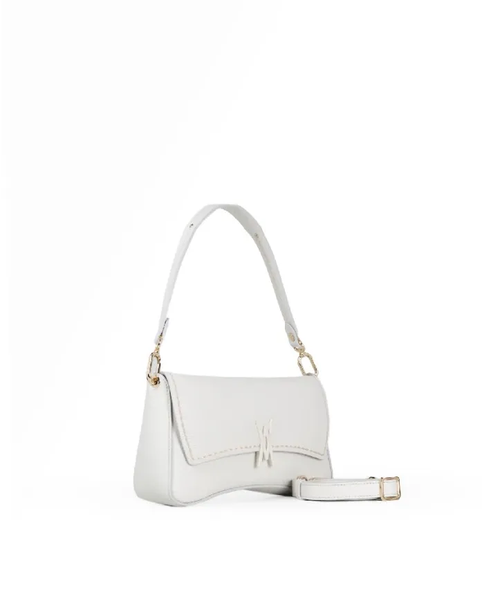 Visona Borsa a mano in pelle manico ricoperto Mia Verde chiaro