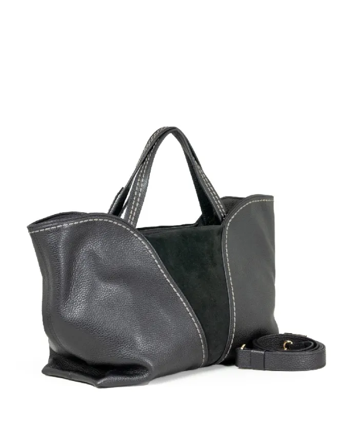 Visona Borsa grande Viva Nero