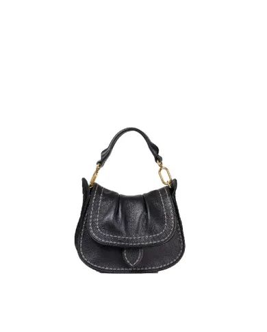 Visona Borsa piccola in pelle Sella Nero