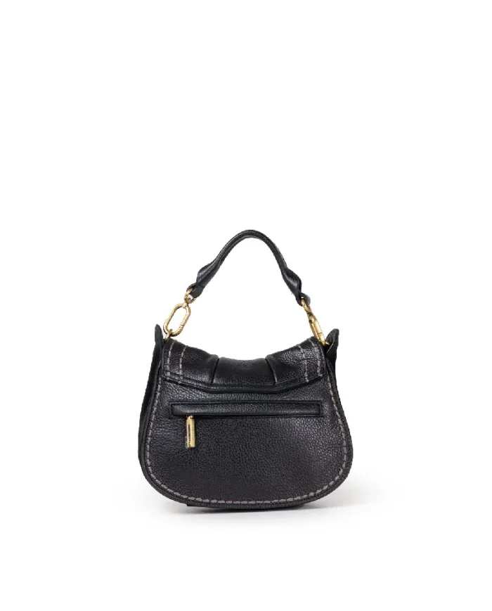Visona Borsa piccola in pelle Sella Nero