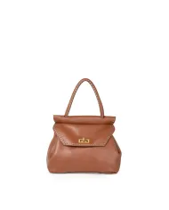 Visona Borsa piccola in pelle Cleo Marrone