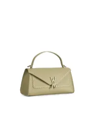 Visona Borsa donna piccola a mano in pelle Valentina Verde chiaro