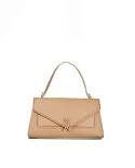 Visona Borsa donna a mano in pelle Valentina Beige