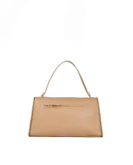 Visona Borsa donna a mano in pelle Valentina Beige