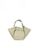 Visona Borsa a mano in pelle Vita con tracolla Verde chiaro