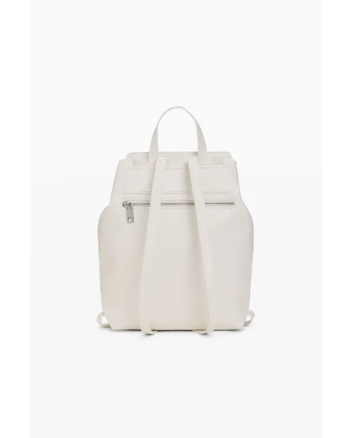 Desigual Zaino borsa con patta logato Bianco