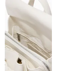 Desigual Zaino borsa con patta logato Bianco