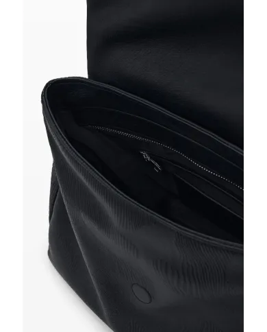Desigual Borsa zaino con ricami floreali Nero
