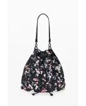 Desigual Borsa in ecopelle Intrecciata – Tracolla e Zainetto 2 in 1 Nero/Multicolor
