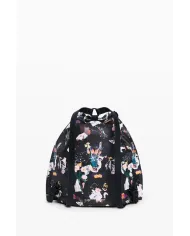 Desigual Borsa in ecopelle Intrecciata – Tracolla e Zainetto 2 in 1 Nero/Multicolor
