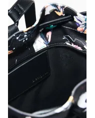 Desigual Borsa in ecopelle Intrecciata – Tracolla e Zainetto 2 in 1 Nero/Multicolor