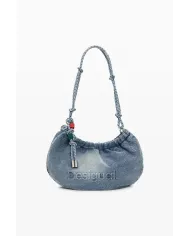 Desigual Borsa tracolla in jeans Blu