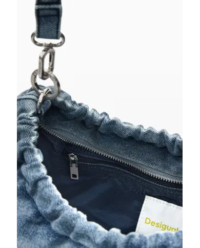 Desigual Borsa tracolla in jeans Blu