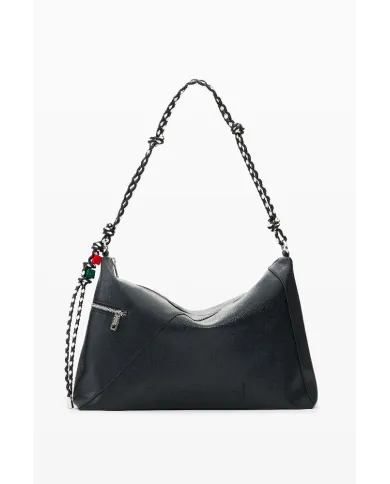 Desigual Borsa grande a tracolla Nero