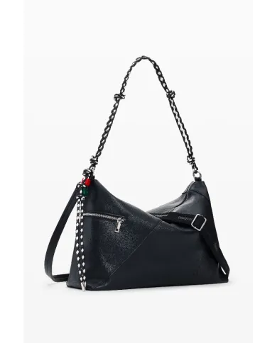 Desigual Borsa grande a tracolla Nero