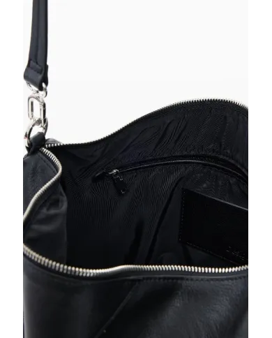 Desigual Borsa grande a tracolla Nero