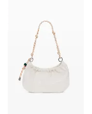 Desigual Borsa a tracolla con logo Bianco