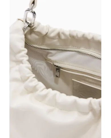 Desigual Borsa a tracolla con logo Bianco