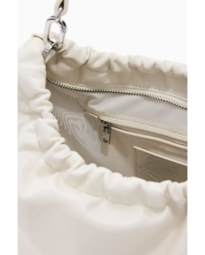 Desigual Borsa a tracolla con logo Bianco