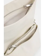 Desigual Borsa tracolla con patta logata Bianco