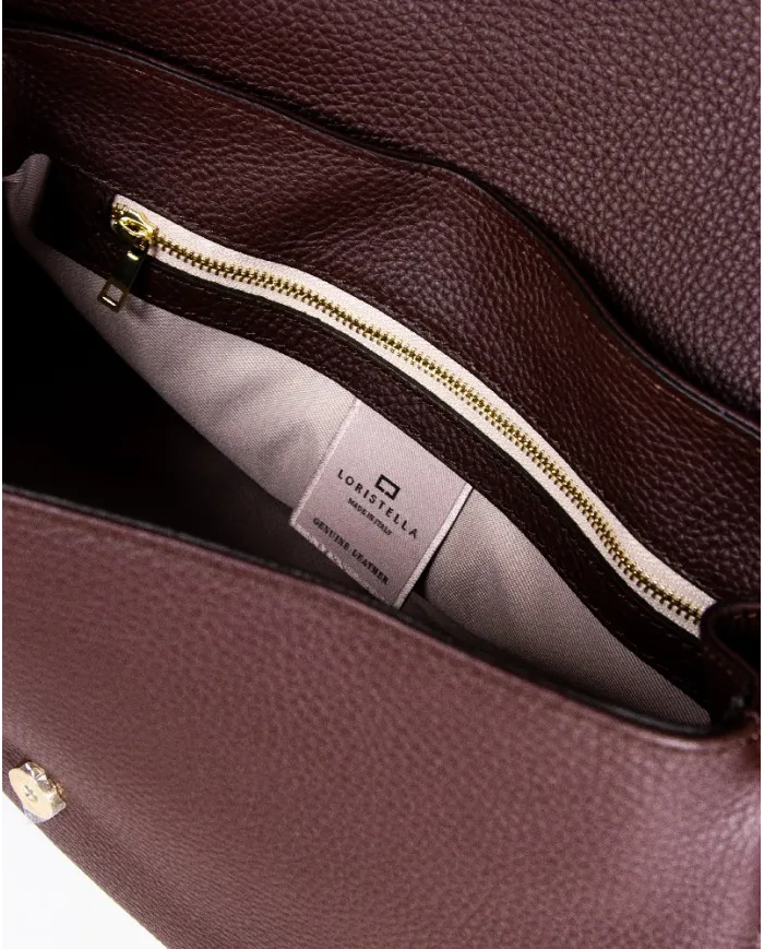 Loristella Borsa a tracolla in pelle Clea Nero