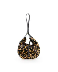 Loristella Borsa piccola cavallino Cloe Maculato/Nero