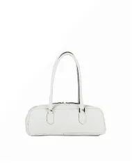 Loristella Borsa in pelle Linda Bianco