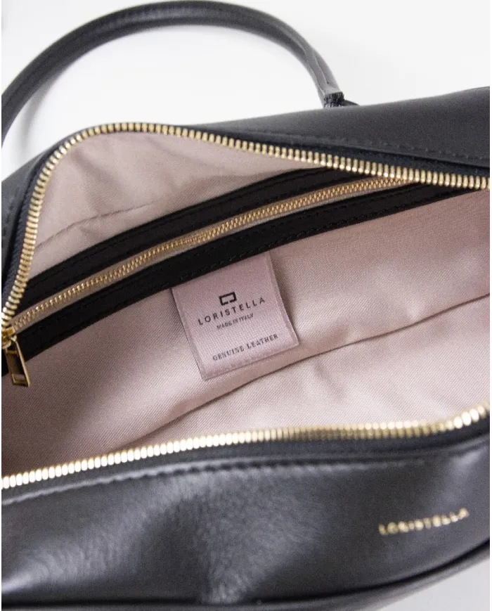 Loristella Borsa in pelle Linda Nero