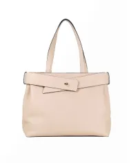 Loristella Borsa grande in pelle Giada Beige