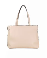 Loristella Borsa grande in pelle Giada Beige