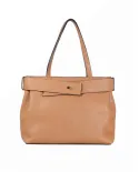 Loristella Borsa grande in pelle Giada Cuoio
