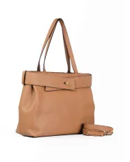 Loristella Borsa grande in pelle Giada Cuoio