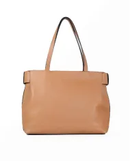 Loristella Borsa grande in pelle Giada Cuoio
