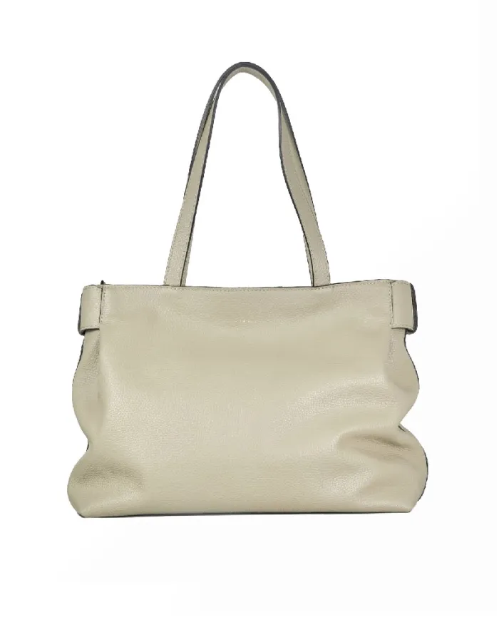 Loristella Borsa grande in pelle Giada Verde chiaro