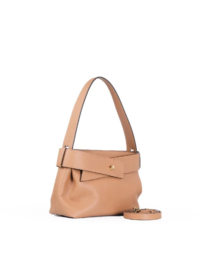 Loristella Borsa Piccola in Pelle Morbida Giada Cuoio