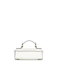 Loristella Borsa piccola in pelle liscia con pattina e tracolla The Bethlow Avorio