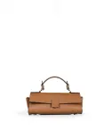 Loristella Borsa piccola in pelle liscia con pattina e tracolla The Bethlow Cuoio